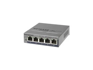 NETGEAR GS105Ev2 5 Port Gigabit Ethernet Smart Managed Plus Desktop Switch - Picture 1 of 5