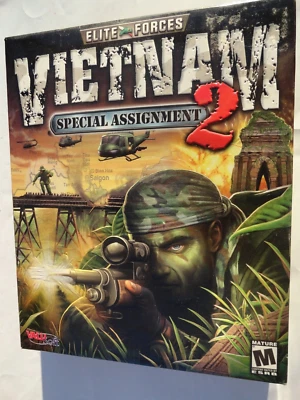 BIG BOX Elite Forces: Vietnam- Special Assignment 2 (PC) NEW SEALED - Image 1 of 4