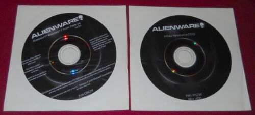 Microsoft Windows 7  PROFESSIONAL SP1 ALIENWARE 64-Bit DVD INSTALL DISK & M14X