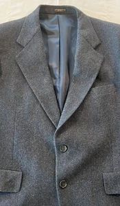 Patrick James Herren Woll Einreiher Tweed Blazer Anthrazit/Schwarz Gr. 42 S - Bild 1 von 9