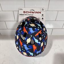 Schwinn Classic Infant Toddler Helmet Dinosaur 1+ Adjustable Dial 360 Full Cover