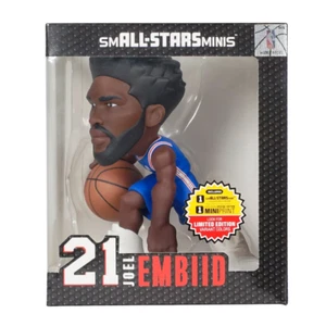 2022 smALL-STARS NBA JOEL EMIID 76ERS 6" MINI FIGURE BLUE JERSEY - Picture 1 of 4