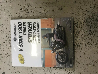 2011 2012 2013 2014 2015 Yamaha V 1300 Tourer Stryker Servicio Tienda Reparación - Imagen 1 de 4