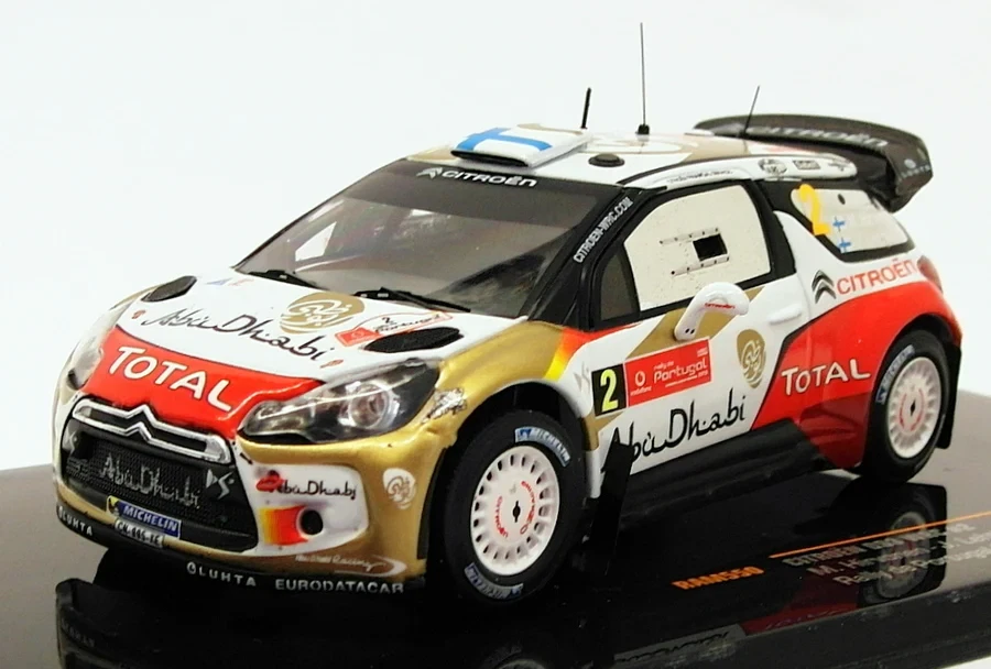 1/43 CITROEN DS3 WRC #2 PORTUGAL 2013 HIRVONEN LEHTINEN IXO RAM550 - Immagine 1 di 1