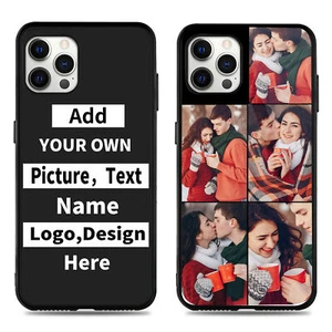 Spersonalizowane zdjęcie etui na telefon Custom Cover do iphone 16 Pro Max 13 12 11 14 15 - Zdjęcie 1 z 33