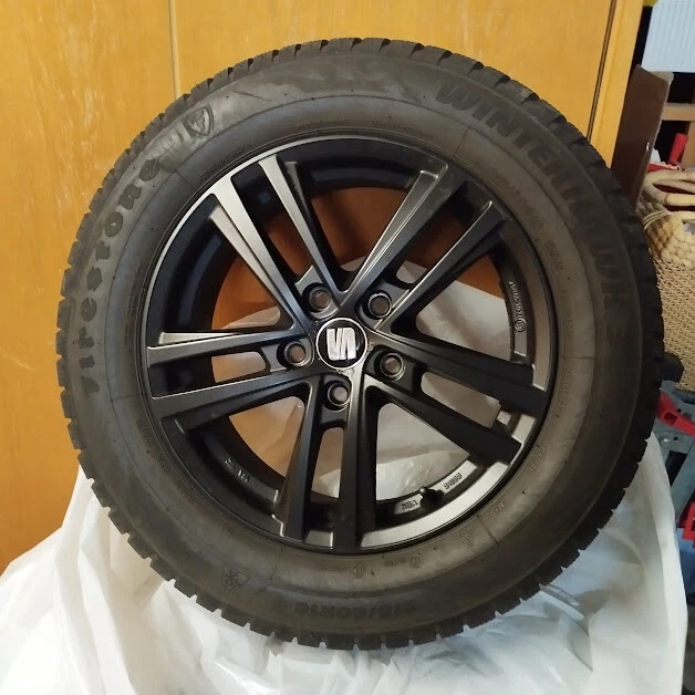 4 Alufelgen Seat Ateca mit Winterreifen gebr. - Bild 1 von 1