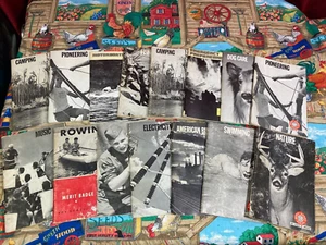 Vintage Boy Scouts of America 1970s Merit Badge Book Lot of 15 - Bild 1 von 1