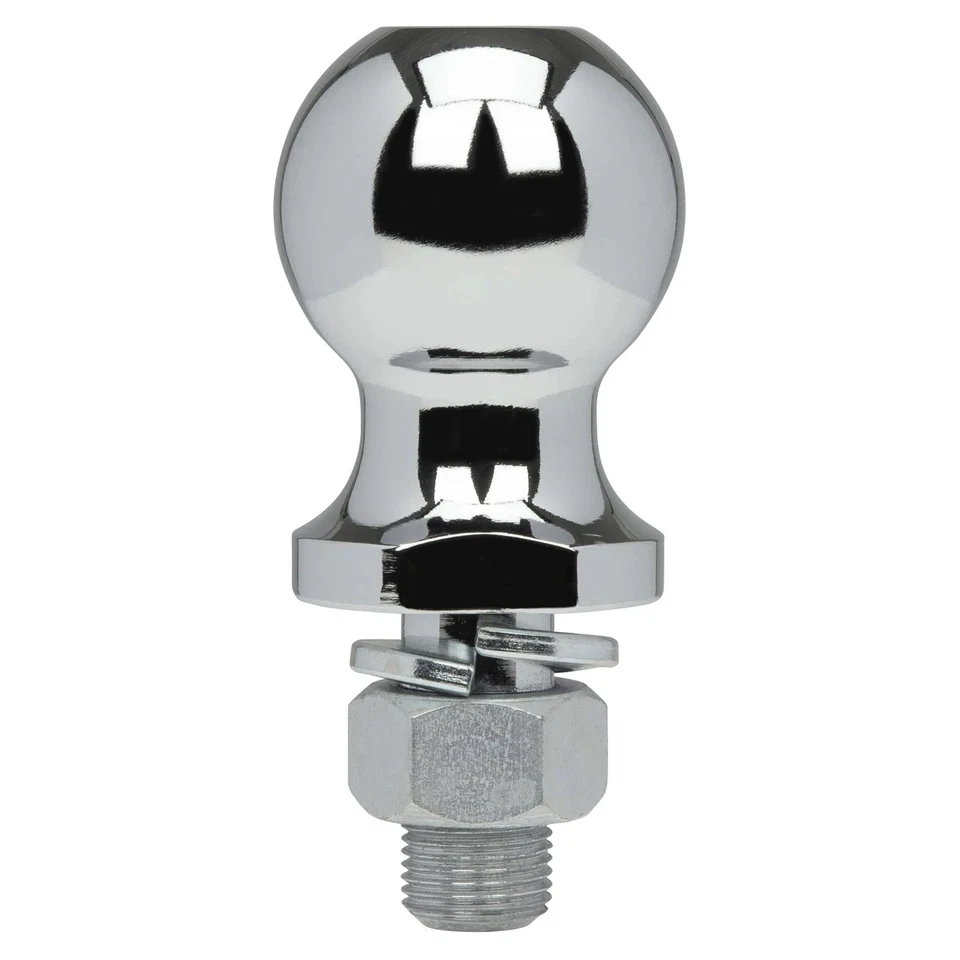 Shelby 1 7/8" Solid Steel Chrome  Trailer  Hitch Ball - Image 1 of 1