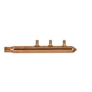 Colector de plomería PEX de 3 puertos 1/2"", jefe sioux de entrada de sudor de 3/4 - Imagen 1 de 1