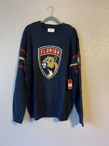 Florida Panthers 30th Anniversary McCalister Crew Sweater Men’s 2XL NWT - Picture 1 of 9