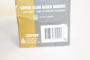 UTG Erwachsene Super Slim Picatinny Riser Mount 1" High, 3 Slots MT-RSX1S Neu Re - Picture 1 of 3