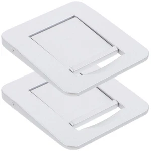 2 Pcs Laptopständer Schreibtischlaptophalter Tragbarer Notebook -Stand - Photo 1/12