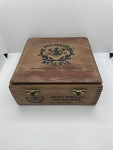 Vintage Don Diego Cigar Box Reserve Empty Rothchilde Tobacciana *SEE PHOTOS* - Picture 1 of 6