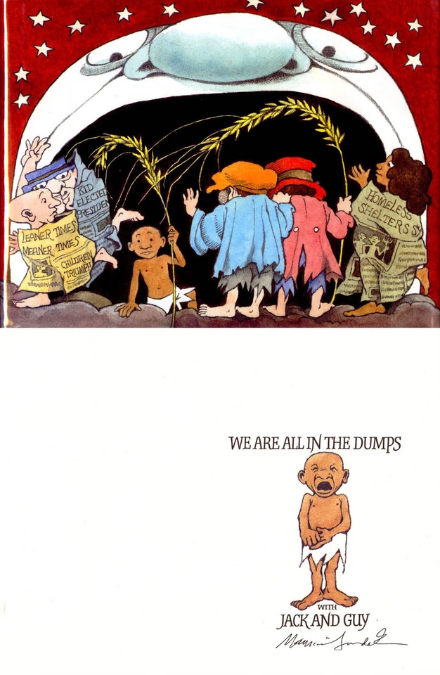 Maurice Sendak SIGNED AUTOGRAPHED We Are All In The Dumps Jack & Guy HC 1st Ed - Image 1 of 1