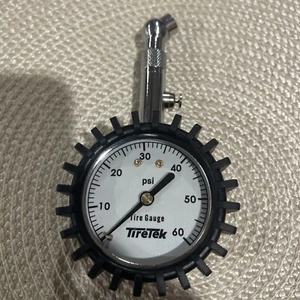 Premium Car Tire Air Pressure Gauge SUV Truck RV Motorcycle RVs Steel Heavy Duty - Picture 1 of 8