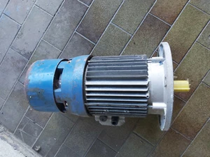 ELEKTROMOTOR COEL F100LA6 1,5KW 220/380V + BREMSE BRAKE - Bild 1 von 4