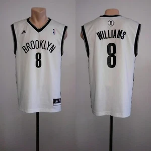 Deron Williams #8 Brooklyn Nets basketball Jersey Adidas NBA Shirt 2014 Men's S - Picture 1 of 12