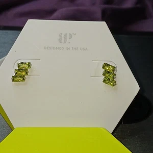 Bomb Party Original RBP5854 Feeling Adored Olive Tourmaline Cubic Zirconia  - Picture 1 of 4