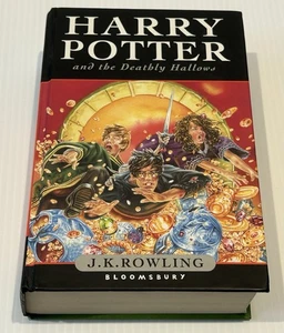 Harry Potter and the Deathly Hallows by J.K Rowling Hardcover 2007 First Edition - Bild 1 von 6