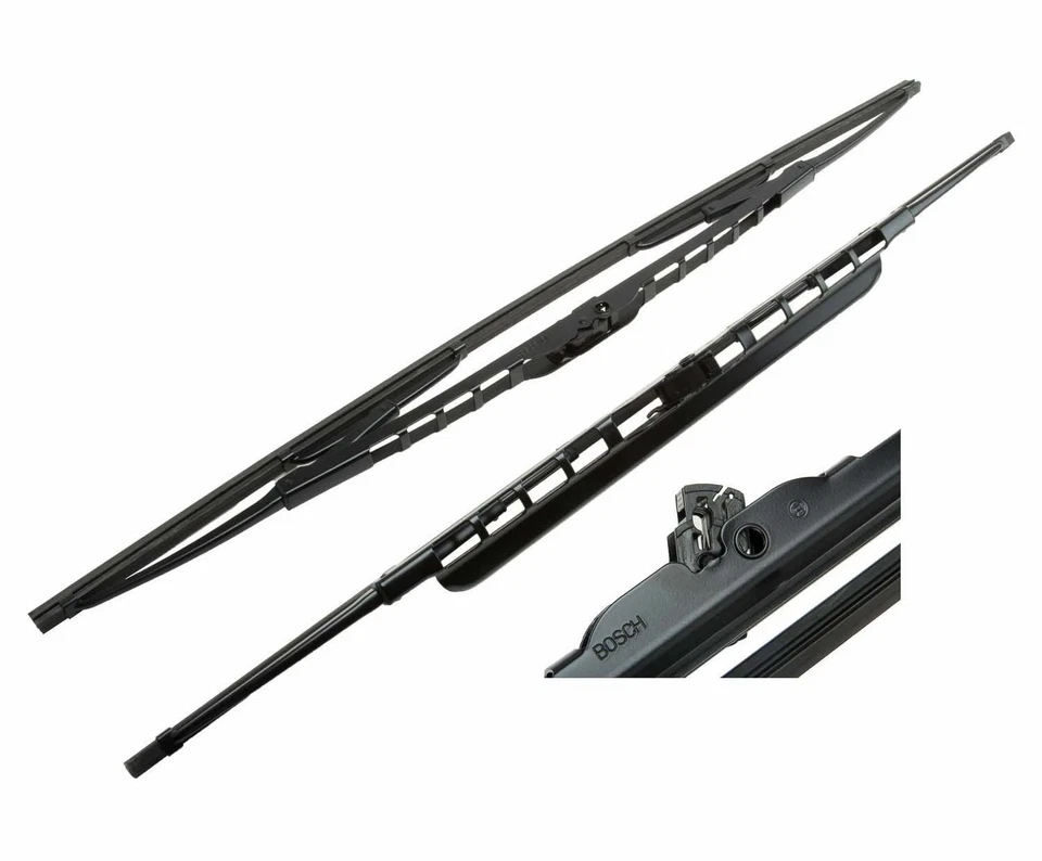 x2 BOSCH FRONT Windshield Wiper Blade Set for Volkswagen VW 1993-2003 EuroVAN - Image 1 of 1