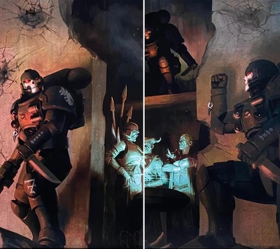 Art Encadré Raven Guard Double Pack Reavers Space Marines Warhammer 40K 40,000 - Photo 1/4