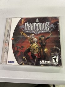 Draconus: Cult of the Wyrm (Sega Dreamcast, 2000) Complete w/ Manual + Reg Card