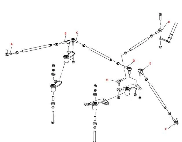 Extremo de varilla de amarre SP1 08-102-06 Polaris Foto 1 de 1