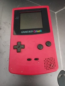 Nintendo Game Boy Color Launch Edition Berry Handheld System Tested - Picture 1 of 3