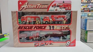 KENTOYS PLAYSET ACTION TEAM RESCUE FORCE MODELLINI CAMION VIGILI DEL FUOCO - Imagen 1 de 2