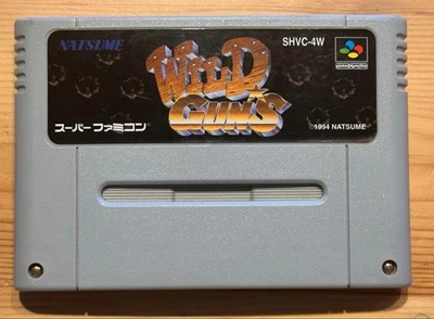 WILD GUNS   Nintendo Super Famicom  / SNES  RARE! Japan Genuine - Image 1 of 4