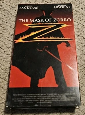 The Mask Of Zoro 1998 VHS Tested Plays Foto 1 de 4