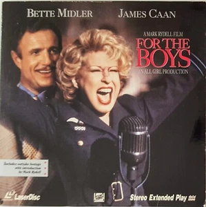 FOR THE BOYS: Bette Midler, James Caan (2X Laserdisc, FOX, 1991) Extended Play - Imagen 1 de 5