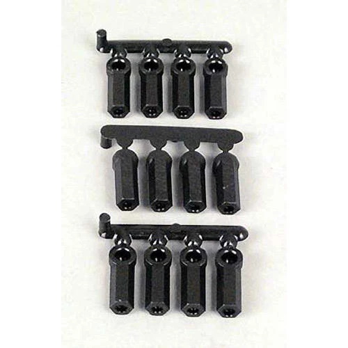 RPM 73372 Black 4-40 HD Rod Ends for 4.3mm/0.17" Ball Studs - Image 1 of 1