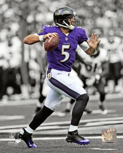 NFL Football Joe Flacco Baltimore Ravens Photo Picture Print #1372 - Picture 1 of 4