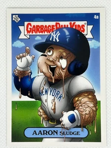 2022 Garbage Pail Kids x MLB #4a Aaron Sludge Aaron Judge Topps Yankees - Picture 1 of 2