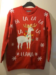 Christmas Ladies Red Sweater - Picture 1 of 1