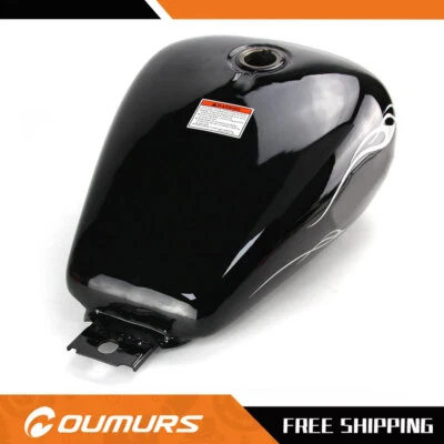 3.4gal. Fuel Gas Tank Fit For Honda Rebel 250 CMX250 CMX250C 1985-2016 2010 2011 - Изображение 1 из 4