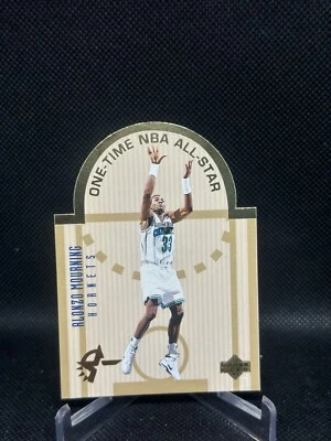 1993-94 Upper Deck Special Edition Die-Cut All-Stars Alonzo Mourning #E2 HOF - Image 1 of 2