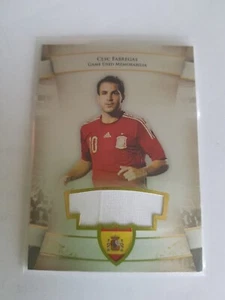 2015 Futera Jersey Patch no Prizm  Memorabilia CESC FABREGAS limited 01/19 - Zdjęcie 1 z 2