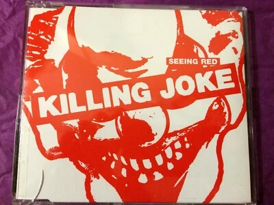 KILLING JOKE RARA PROMOCIÓN SOLO Seeing Red CD de 4 pistas único Foto 1 de 3