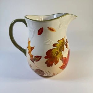 Longaberger Keramik Herbst Laub Krug 7 1/2 Zoll - Bild 1 von 12