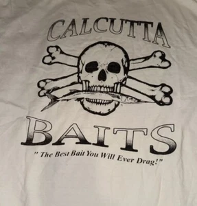 Boater’s World Calcutta Baits 2XG Short Sleeve Crew Neck T-Shirt - Picture 1 of 14