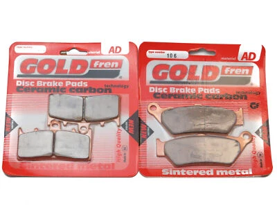 Pastillas de freno delanteras y traseras para BMW K1600 GT Sport 2015 Foto 1 de 3