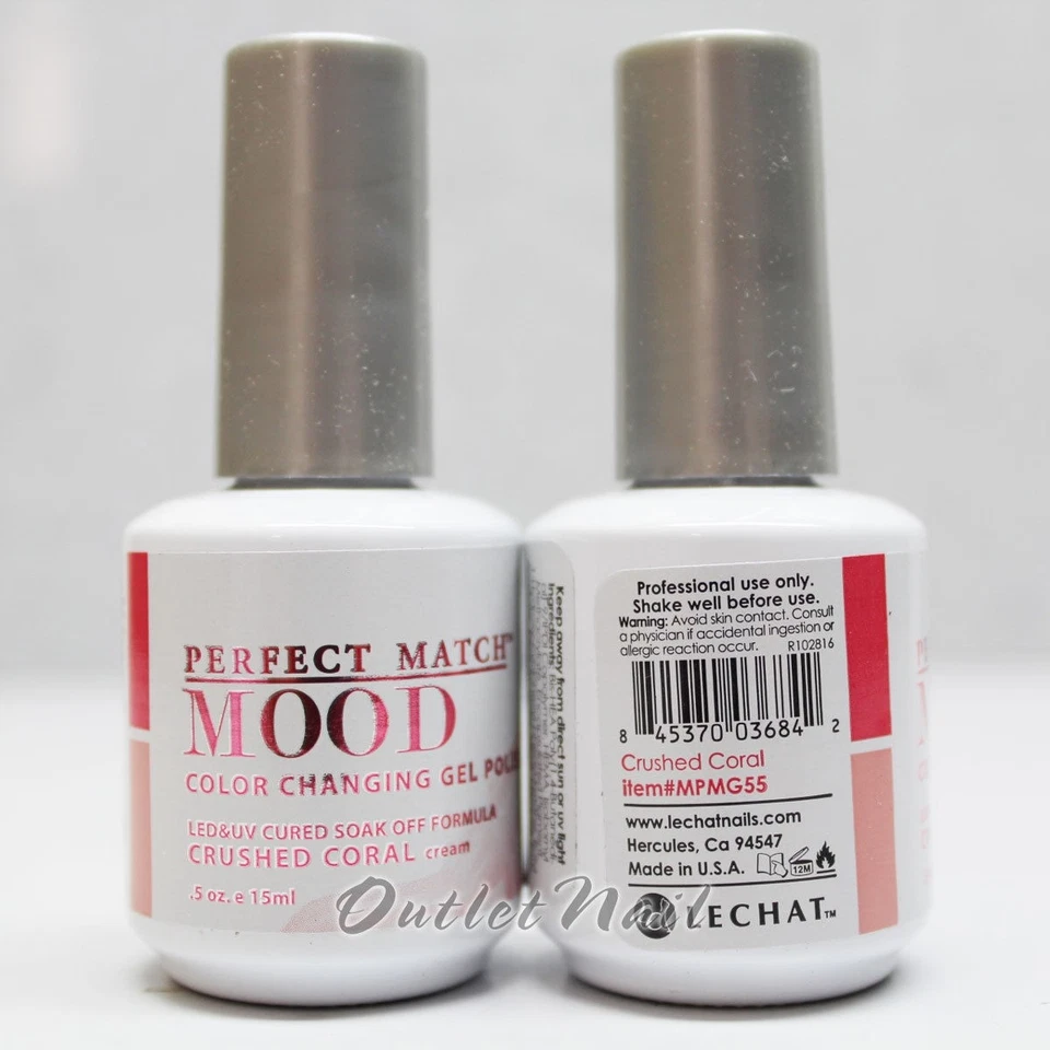 UPDATED 2018 LeChat Perfect Match MOOD 1-60 Color Changing Gel Polish Collection - Image 1 of 1