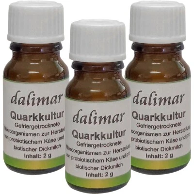 Dalimar Quarkkultur 6 g - Quarkkulturen Hobbythek Quark - ME Kultur