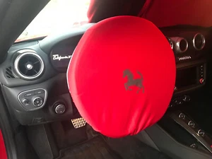 Cubierta del volante Ferrari 458 Spider capó protector del volante funda 612 430 360 512 - Imagen 1 de 12