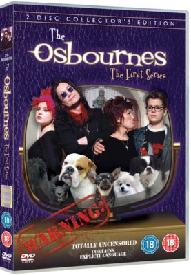 The Osbournes: Series 1 DVD (2003) Ozzy Osbourne cert 18 2 discs Amazing Value - Image 1 of 2