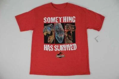 NEW Boys Jurassic World T Shirt Size 4 - 5 XS Top T Rex Dinosaurs Raptor Movie - Image 1 of 2