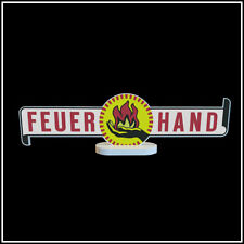 FEUERHAND LANTERN FULL COLOR DIE-CUT STAND UP SIGN 11-3/4 in. x 3-1/4 inches