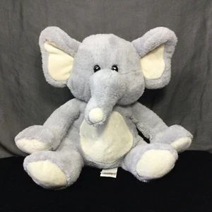 Floppy Elefant Plüschtier Best Made Toy 9 Zoll sitzend Stofftier grau 2014 ohne Etikett - Bild 1 von 15